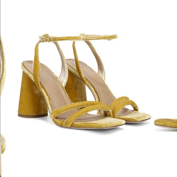 Sam Edelman Kia ankle strap sandal sz 8 saffron - Picture 2 of 8